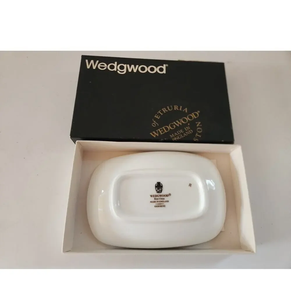 Vtg Wedgwood Osborne Tray Trinket Soap Dish 5 1/2